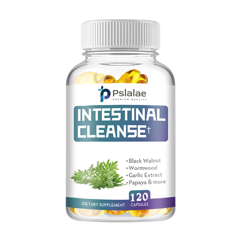 thumbnail image 1 of Limpieza intestinal - con ajenjo y nuez negra - Favorece la salud intestinal y la regularidad intestinal - 120 s, 1 of 5