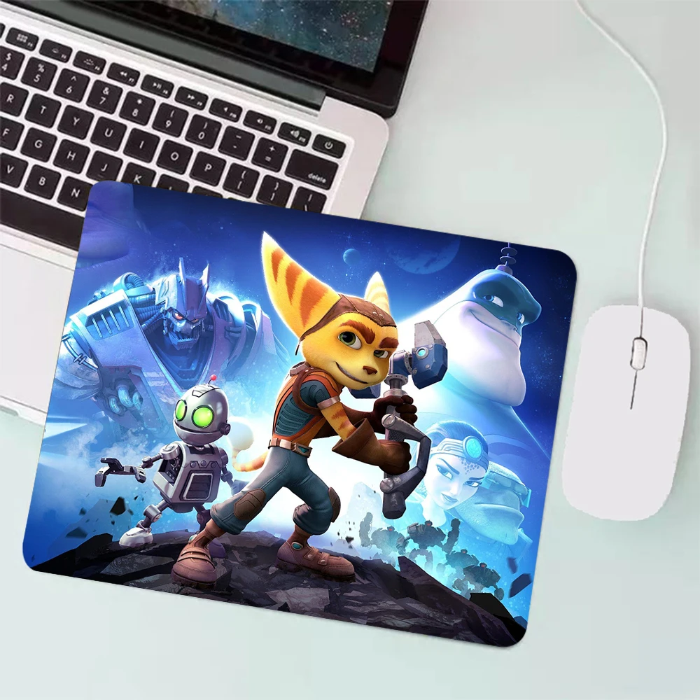 Ratchet And Clank Rift Apart Small Gaming Mouse Pad Pc Gamer Keyboard Mousepad Xxl Computer Mouse Mat Laptop Mause Pad Desk Mat
