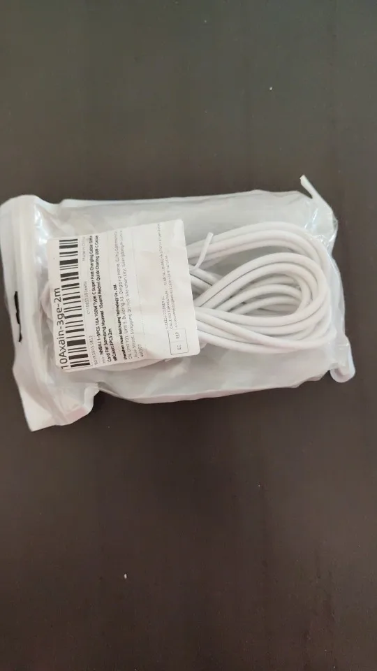 NNBILI 1-3 uds 10A 100W tipo C Cable de carga súper rápido Cable de datos para Samsung Huawei Xiaomi Redmi Cables USB C de carga rápida photo review