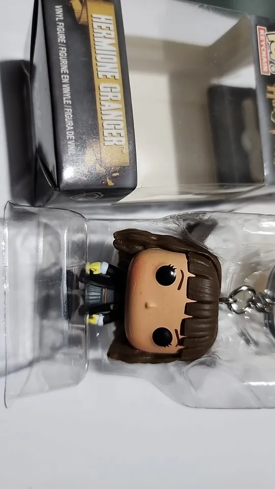 funko Keychain Toy Harried Series Ginny Ron Hedwig Snape Luna Fawkes Demendore Luna Pocket Pop Action Figure KeyChains Toys photo review