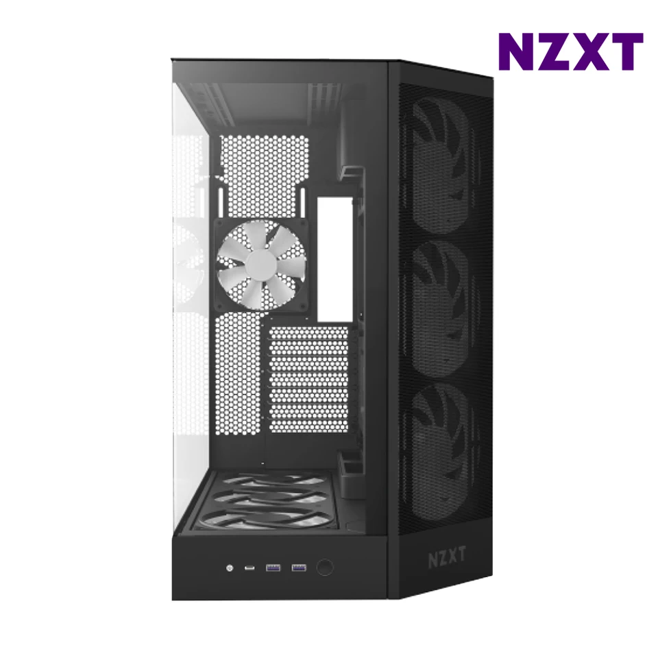 NZXT H9 Elite Flow RGB＋ NZXT | H9 Flow RGB | Dual-Chamber Mid-Tower ATX Case