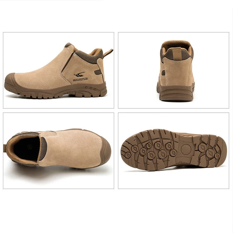 Safety Shoes Men Insulated Anti-smashing Indestructible Industrial Work Puncture Proof Construction Boots