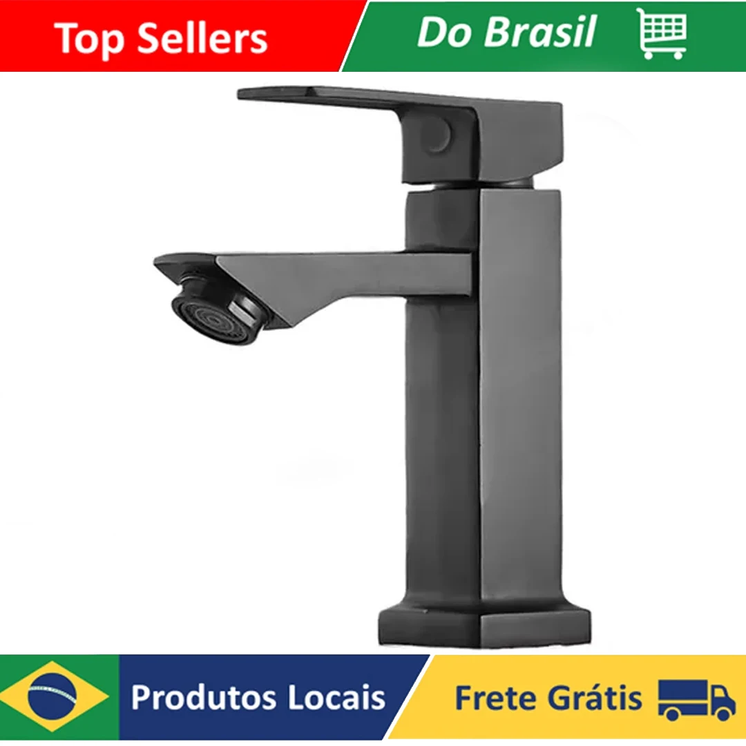 Black Bathroom Wg01 Luuk Young Single Control Faucet Low Faucet