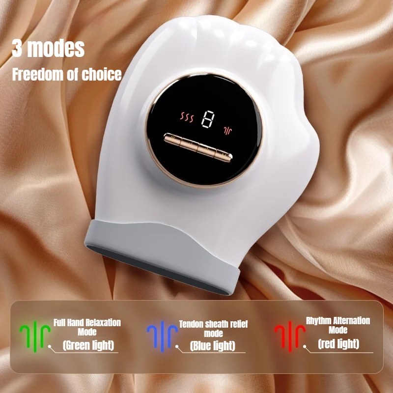 Hand Massager for Relief of Hand Fatigue with Hot Compress