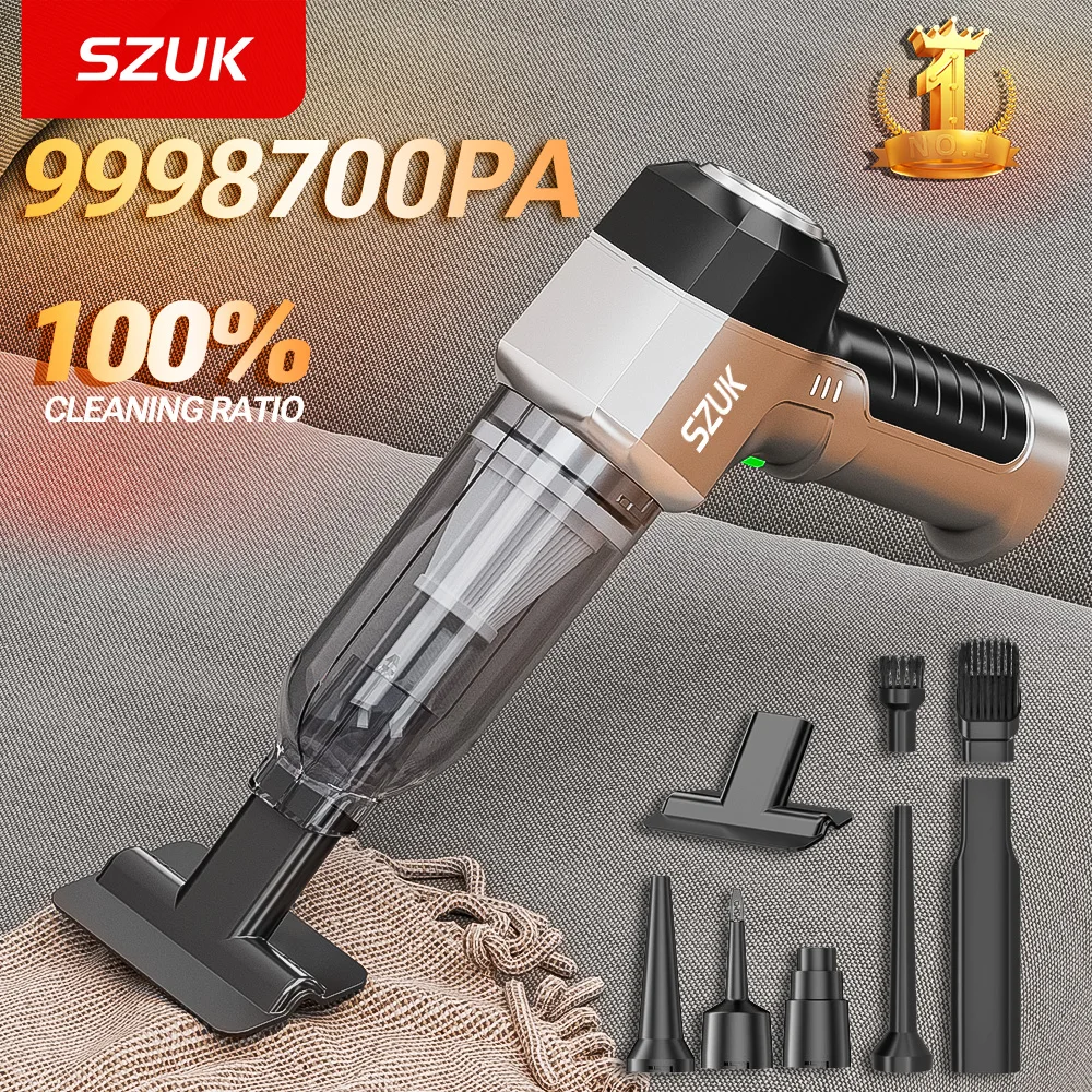 Car Vacuum Cleaner Powerful Portable Handheld Cordless