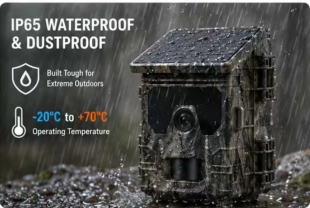 Solar 4K Night Vision Camera 6