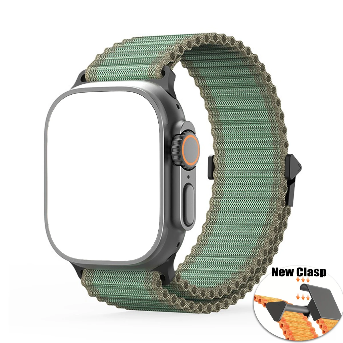 Nylon Trail Loop Strap for Apple Watch - Adjustable Sports Band Bracelet