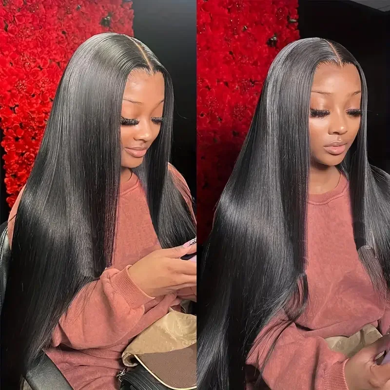 30 40 Inch Straight Lace Front Wigs Human Hair 13x6 Hd Lace Frontal Wig 13x4 Bone Straight Human Hair Wigs For Black Women Remy 2
