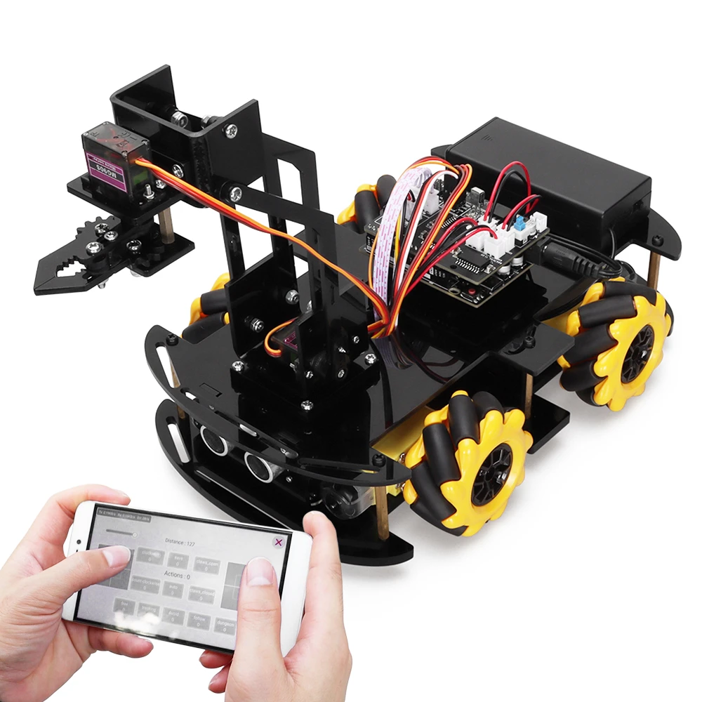 Smart Robot Arm Kit For Arduino Project Programming Robot Car ...