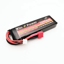  CrazyFastRC CF1401 Wltoys 144001/ 124019/ 104001/ 124016/124017 7.4V 2600 mAh Lipo Battery T Plug 1/14 Upgrade RC Car Parts 