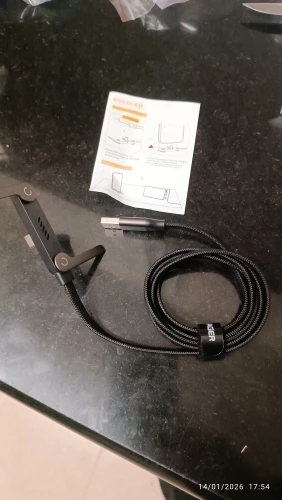 Essager 100W Elbowed USB Type-C Cable 100W For iPhone 17 16Pro Max Type C Cable for Macbook pro Fast Charge Wire for Huawei ipad photo review