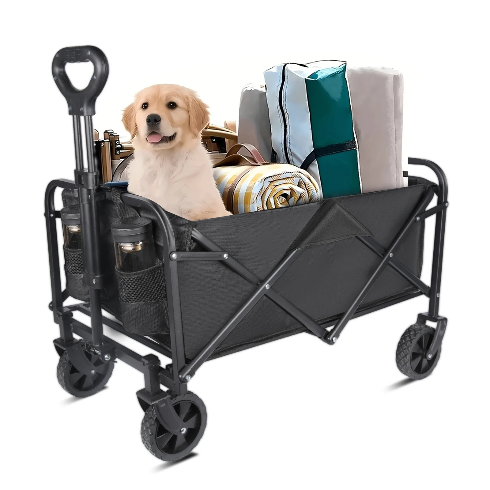 wagon wheels close up