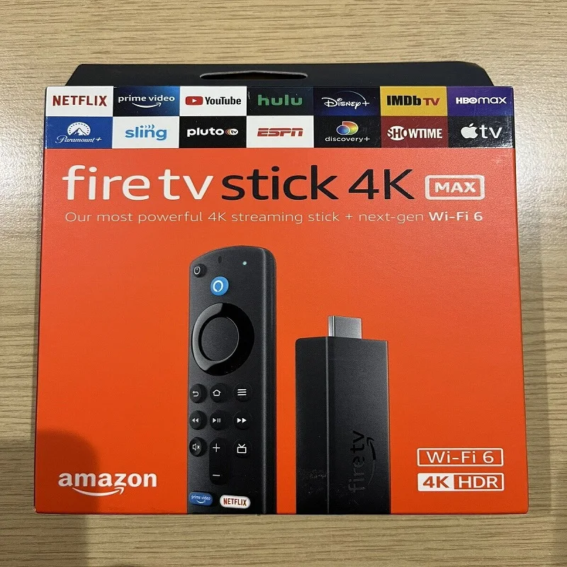 

Промо скидка на оригинальный Amazon Fire TV Stick 4k Max 3rd Gen с Alexa Voice