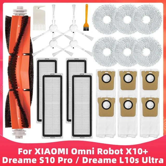 4pcs Washable Hepa Filter For Dreame S10 Pro Robot Parts 永遠の定番モデル