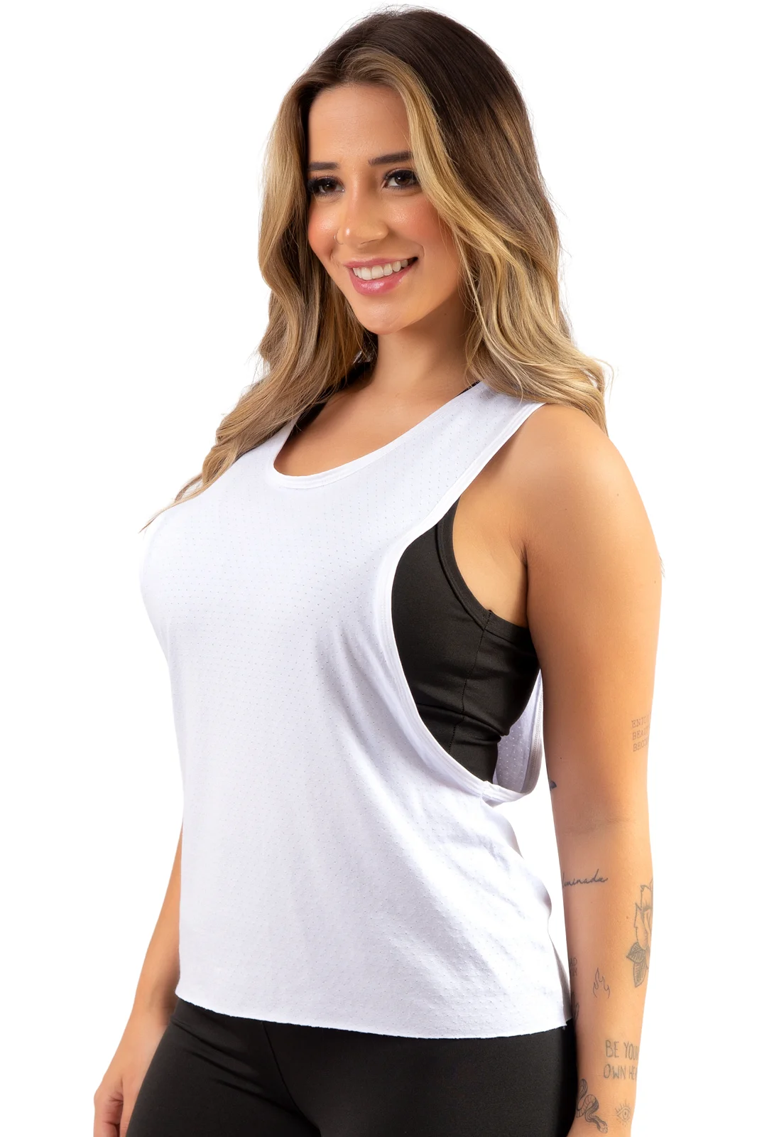 Kit 3 Camisa Blusa Academia feminina com Manga Dry Fit Furadinha