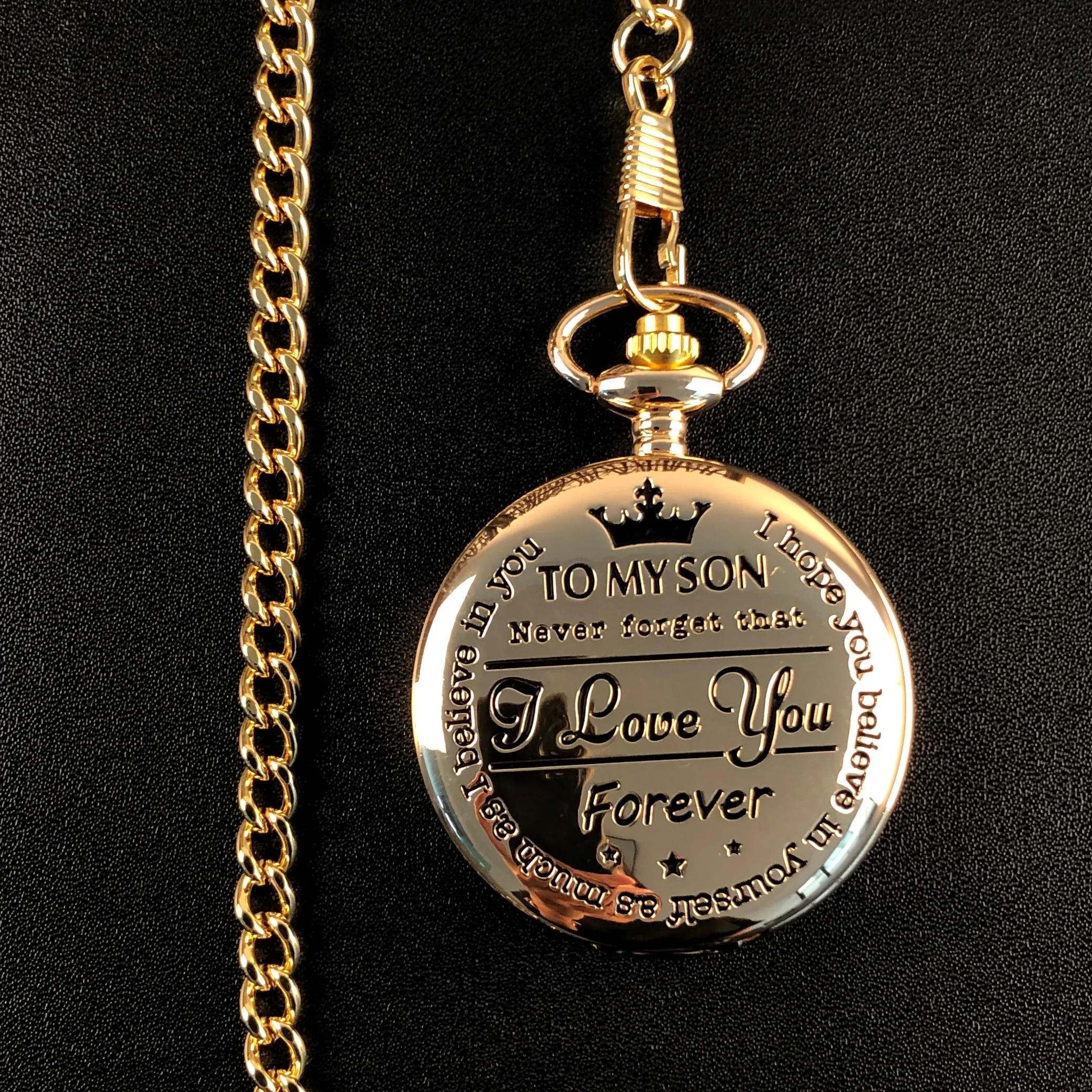 Рисунок 6 - Модные золотые кварцевые карманные часы для детей