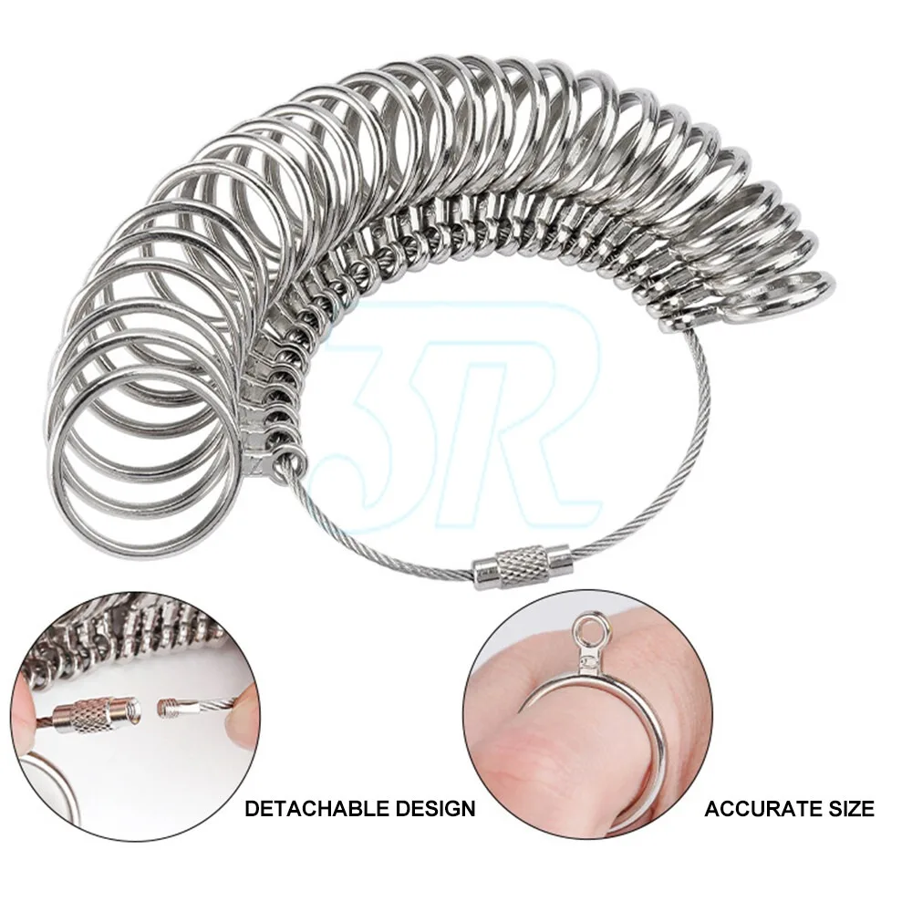 Australia A-Z Finger Ring Sizer Size Sizing Measure Measurement Gauge Tool Set — view 3