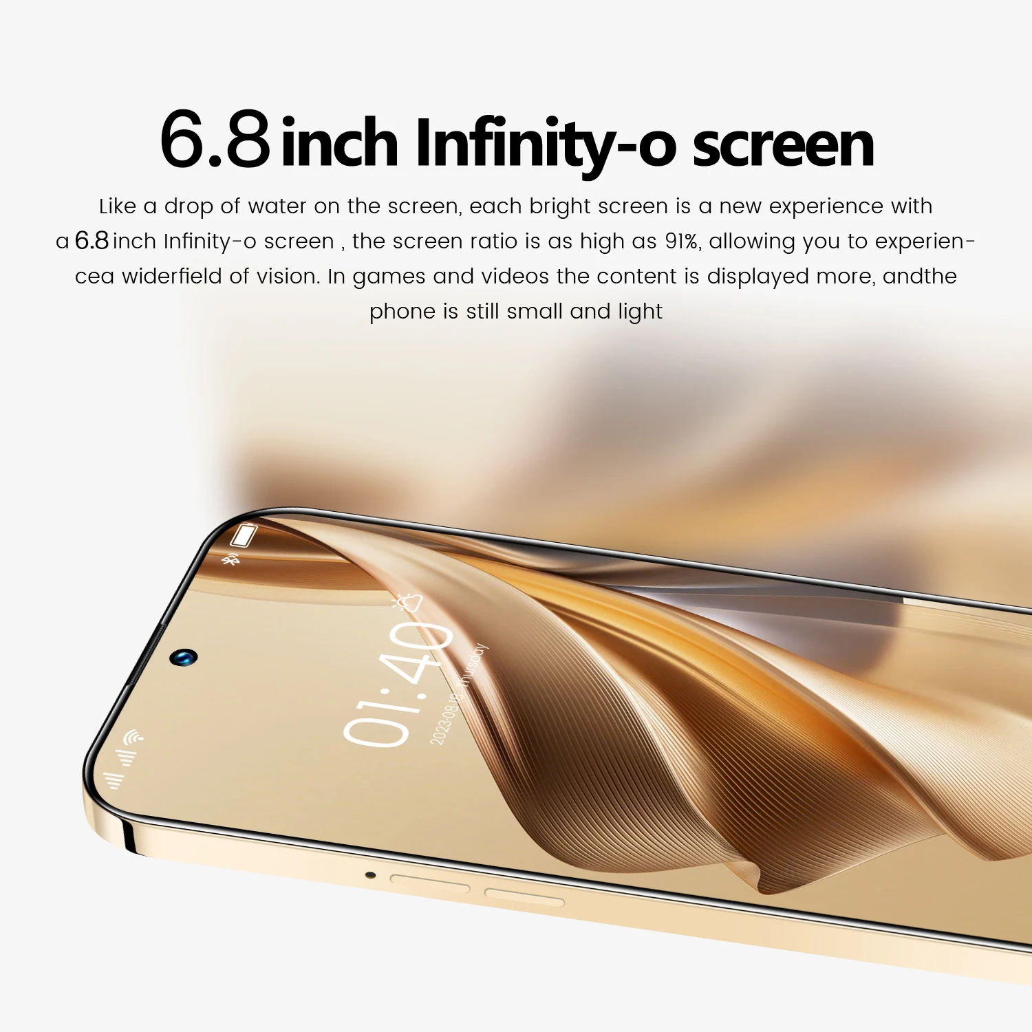 2024 리노 10 프로 스마트폰, 6.8HD 안드로이드 휴대폰, 4G, 5G, 듀얼 심 카드, 8000mAh, 16GB + 1TB, 108MP 셀룰러