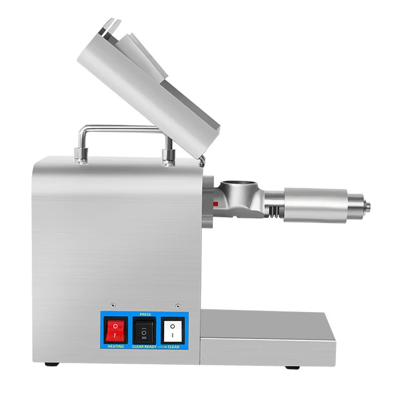 Automatische Ölpresse Edelstahl 820W - Heiß & Kaltpressung Für Nüsse & Samen