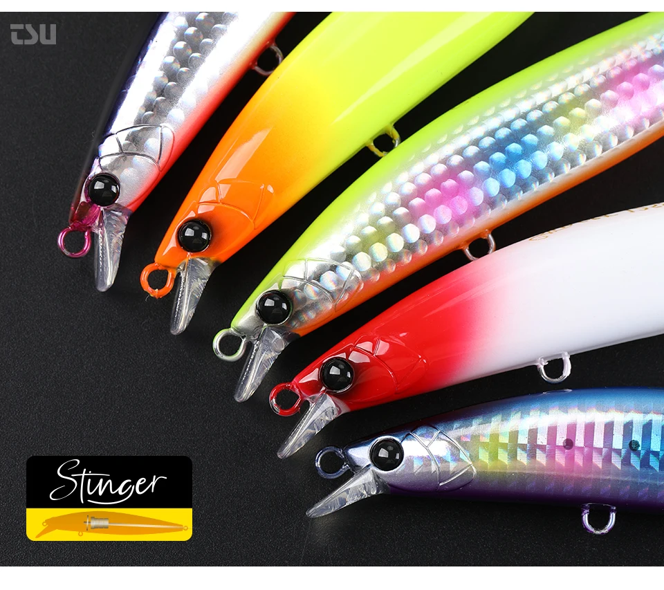 Tsurinoya stinger 125s power salzwasser fischen köder 125mm 28g sw spiel sinkende minnow bluefish see barsch flunder sw spiel köder – Detail 14
