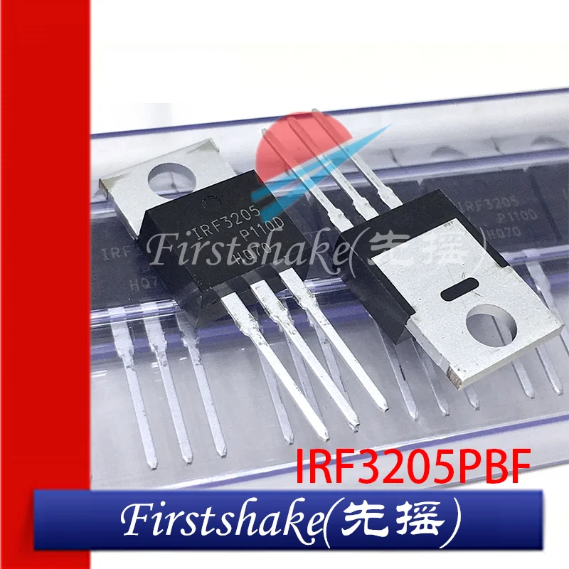 

Новые импортные оригинальные транзисторы IRF3205 IRF3205PBF TO-220 MOS FET 55V/110A/200W, 50 шт.