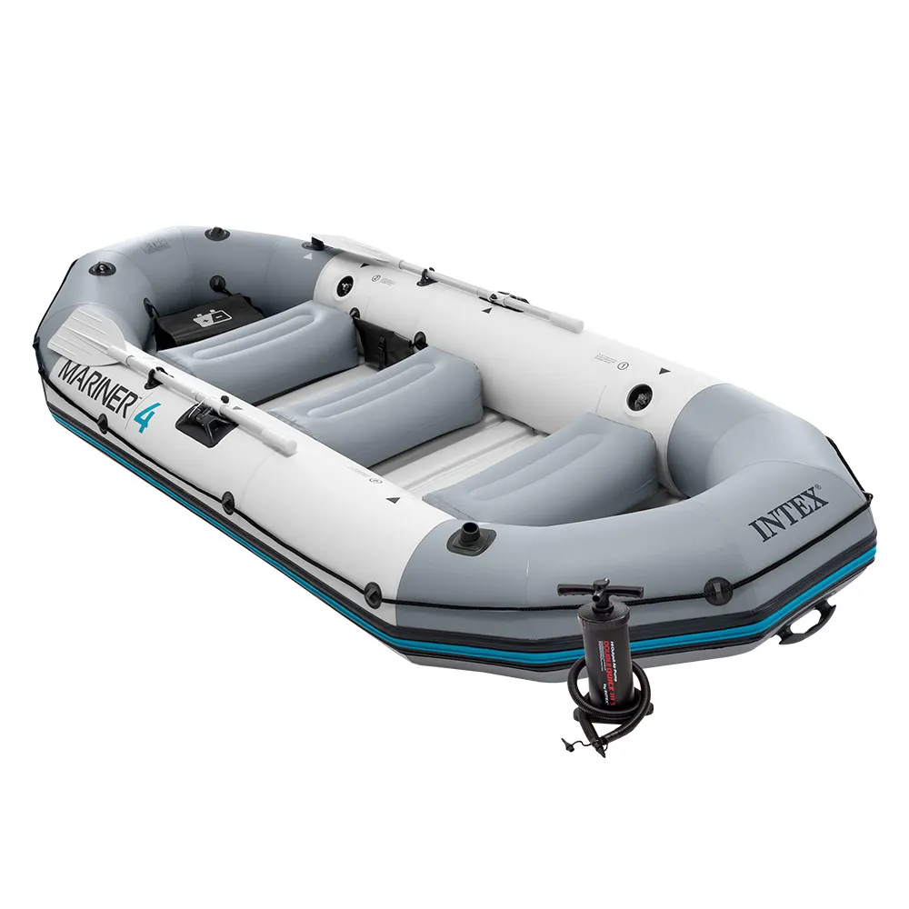 Inflatable boat Intex Mariner with 2 oars, water sports, outdoor sports,  boats and equipment, boat accessories, inflatable boat, inflatable boats,  fishing boats, PVC boat, Intex barcas inflatables - AliExpress