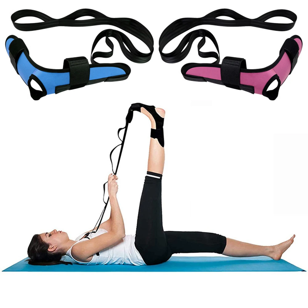 Fitness Yoga Stretching Strap Leg Foot Ligament Stretcher