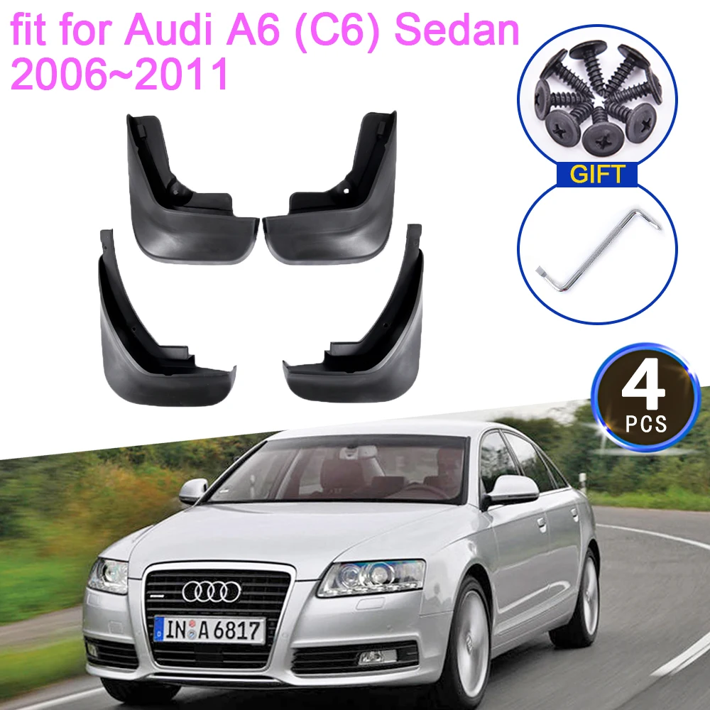 Audi A6 C6 Kotflügelabdeckung 4F0809967 - Frontschutz 2005-2011