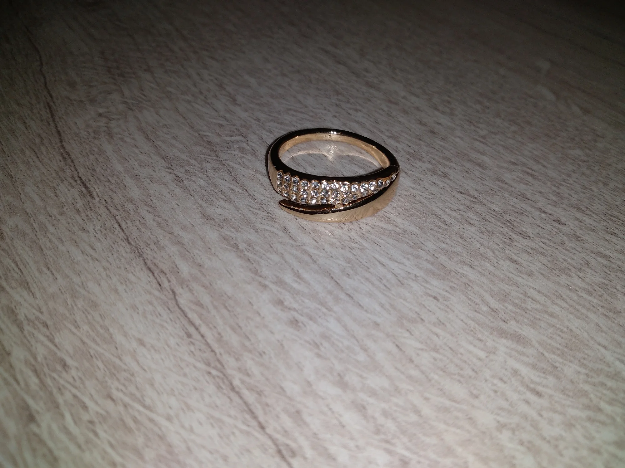 New Stainless Steel 18K Gold Plated Sun Rings for Women photo review