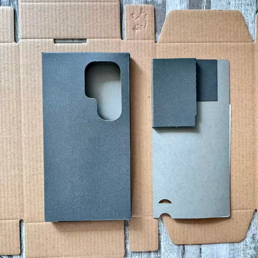 Premium Quality Empty Smartphone Packaging Box with Sealing Sticker, Tray & Manual