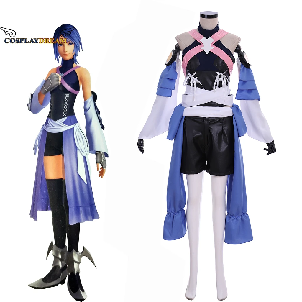 Kingdom Hearts Iii Invi Cosplay Costume Suit Donna Halloween Carnival Party Cosplay Outfit Kh Iii Keyblade Master Cosplay Outfit