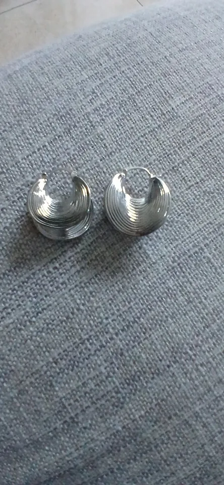 Large Geometric Ear Buckle Earrings photo review