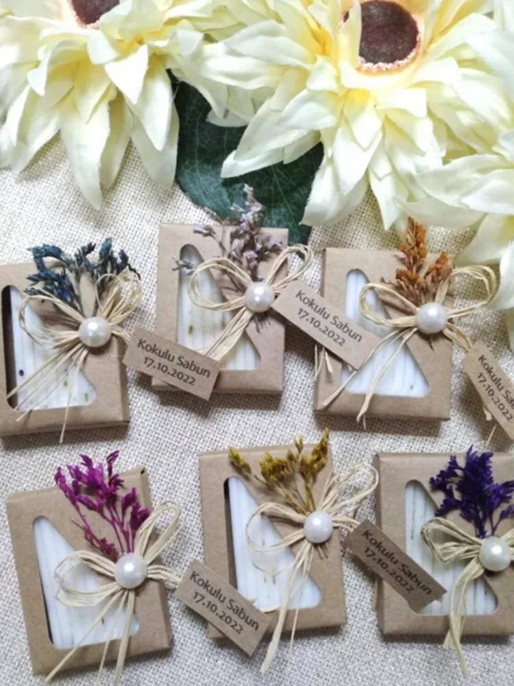 Mini scented soap wedding gift Savon Party souvenirs designs for guest