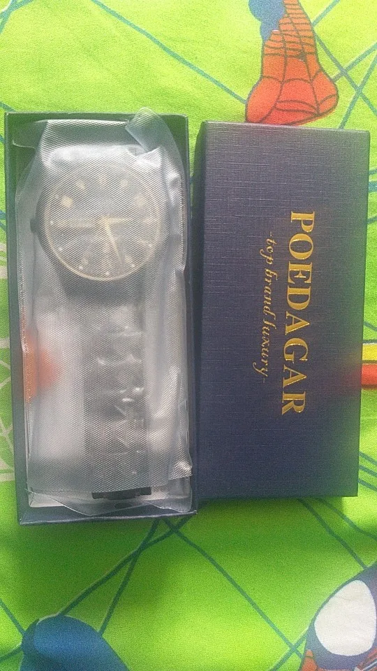 POEDAGAR Luxury Man Wristwatch photo review