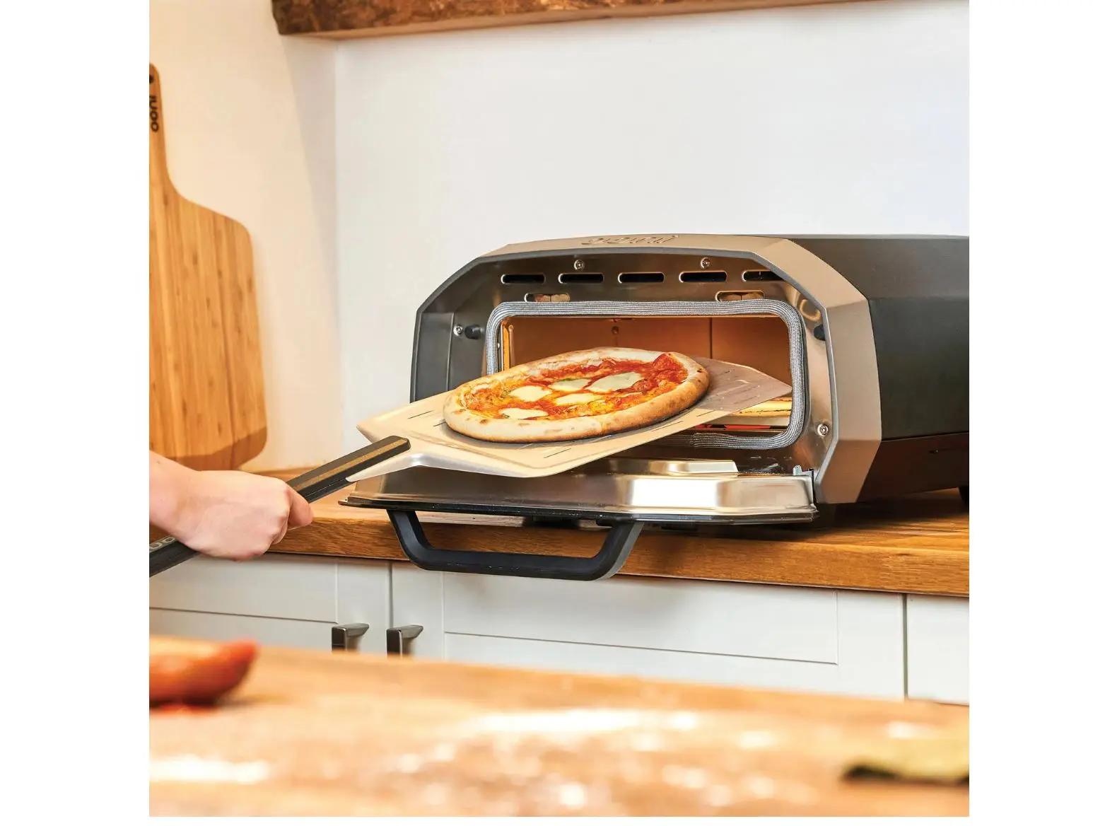 Original Outdoor Volt 12 Electric Pizza Oven with 13 inch and Accessories