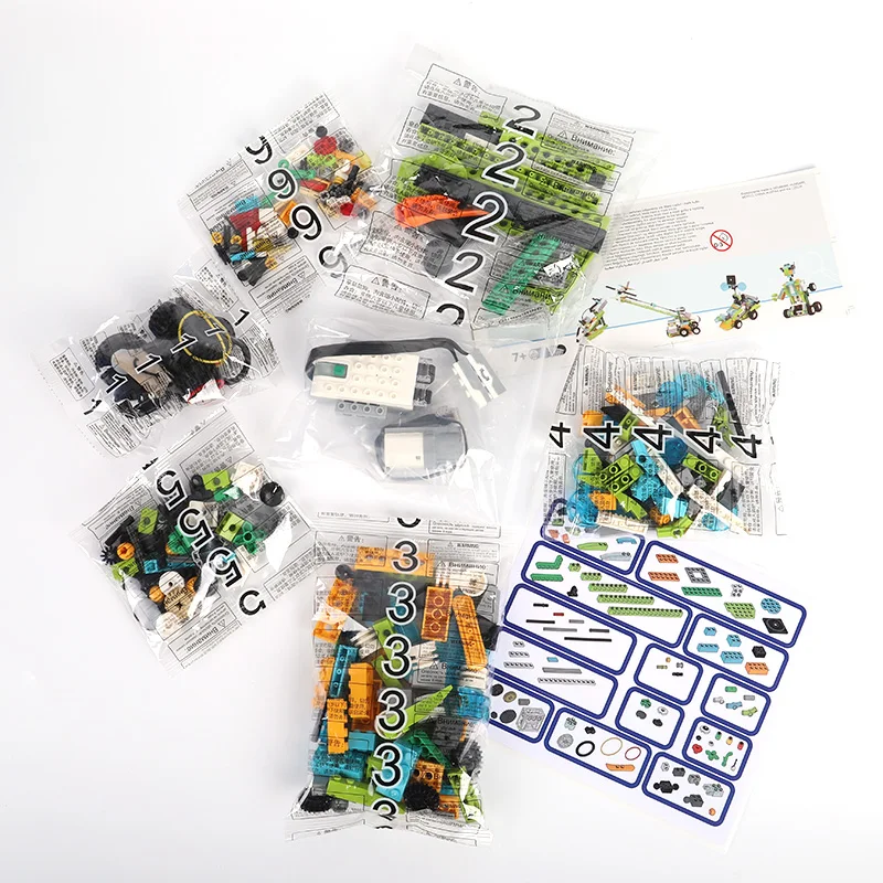 DIY 385pc Construction Building Block Set 2