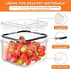 40-Piece Food Storage Containers with Lids, Airtight and Leakproof, Stackable, Microwave Safe, Ideal for Meal Prep, Organization 2