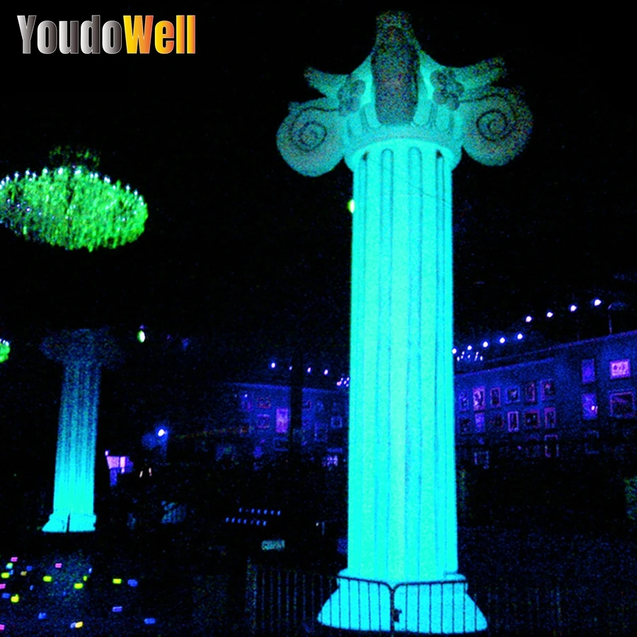 Giant Inflatable Roman Column Model Used In Large-Scale Exhibition Area Decoration