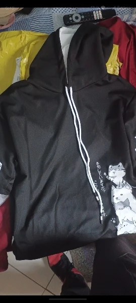 Hooded Sweatshirt - Harajuku Aesthetic photo review