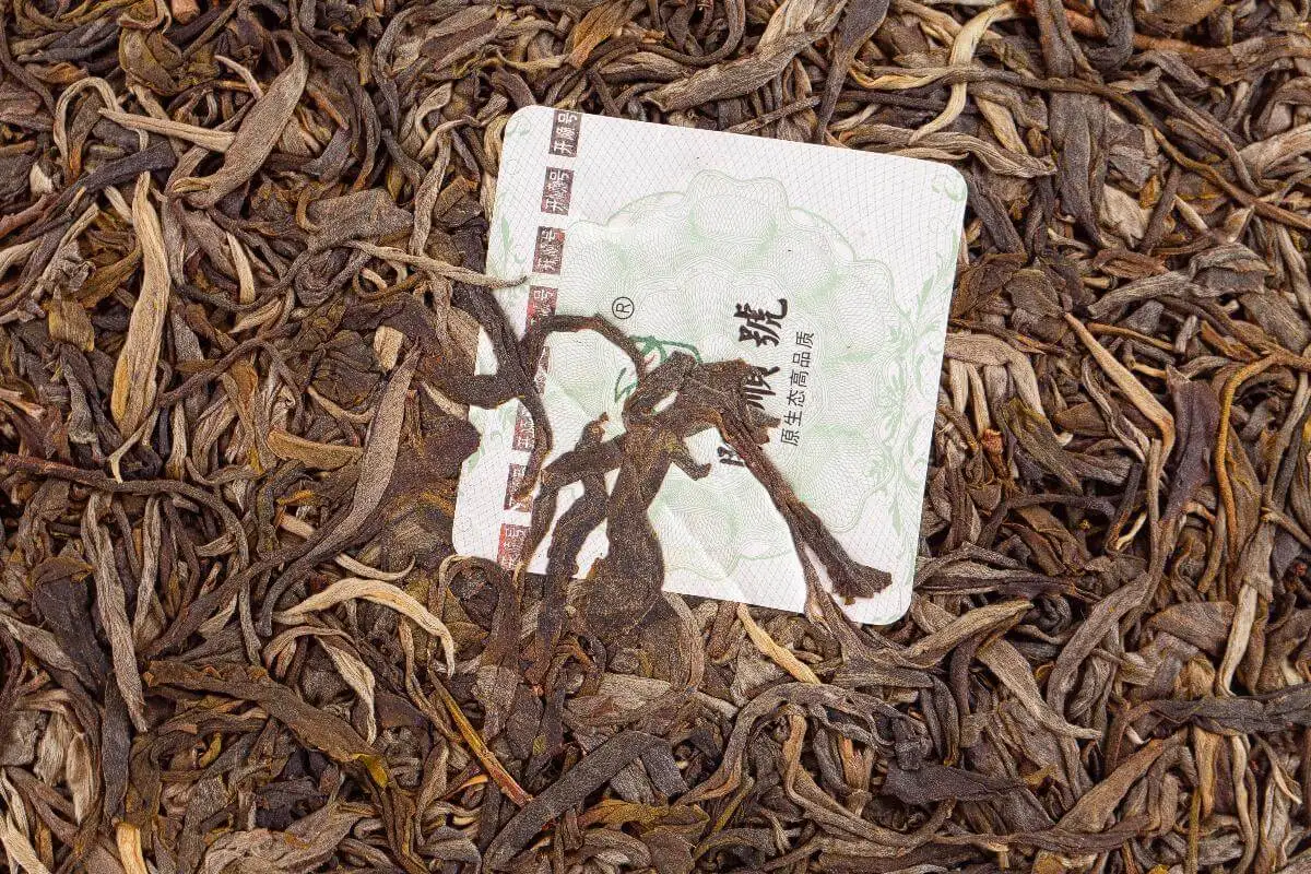 Рисунок 3 - Шэн пуэр 2020 г. «Биндао» марки