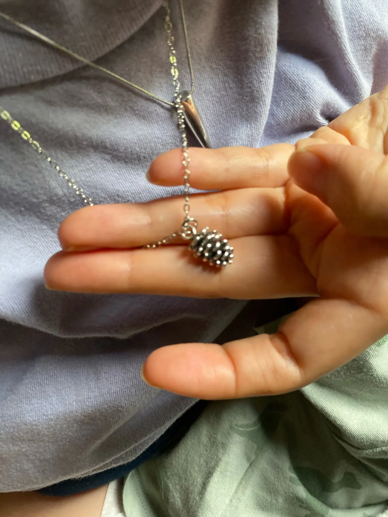 Forest Whisper Pine Cone Necklace | Nature Inspired Jewellery photo review