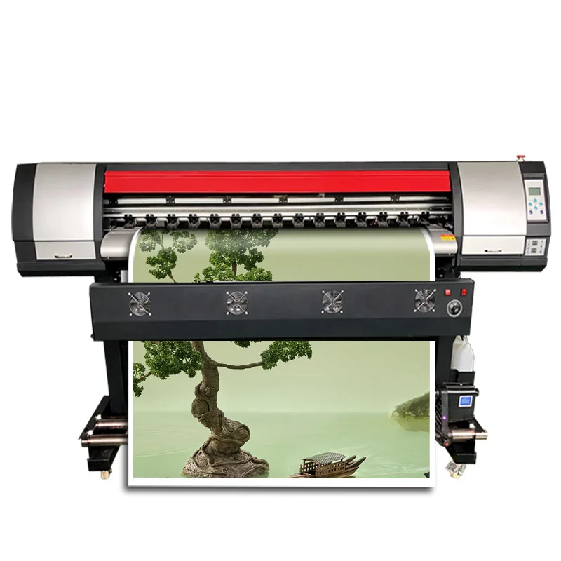 

Dtg Xp600 I3200 Graphic Design Printer 72 Inches 6 Ft 1.8M Eco Solvent Printer Inkjet Flex Banner Printing Machine