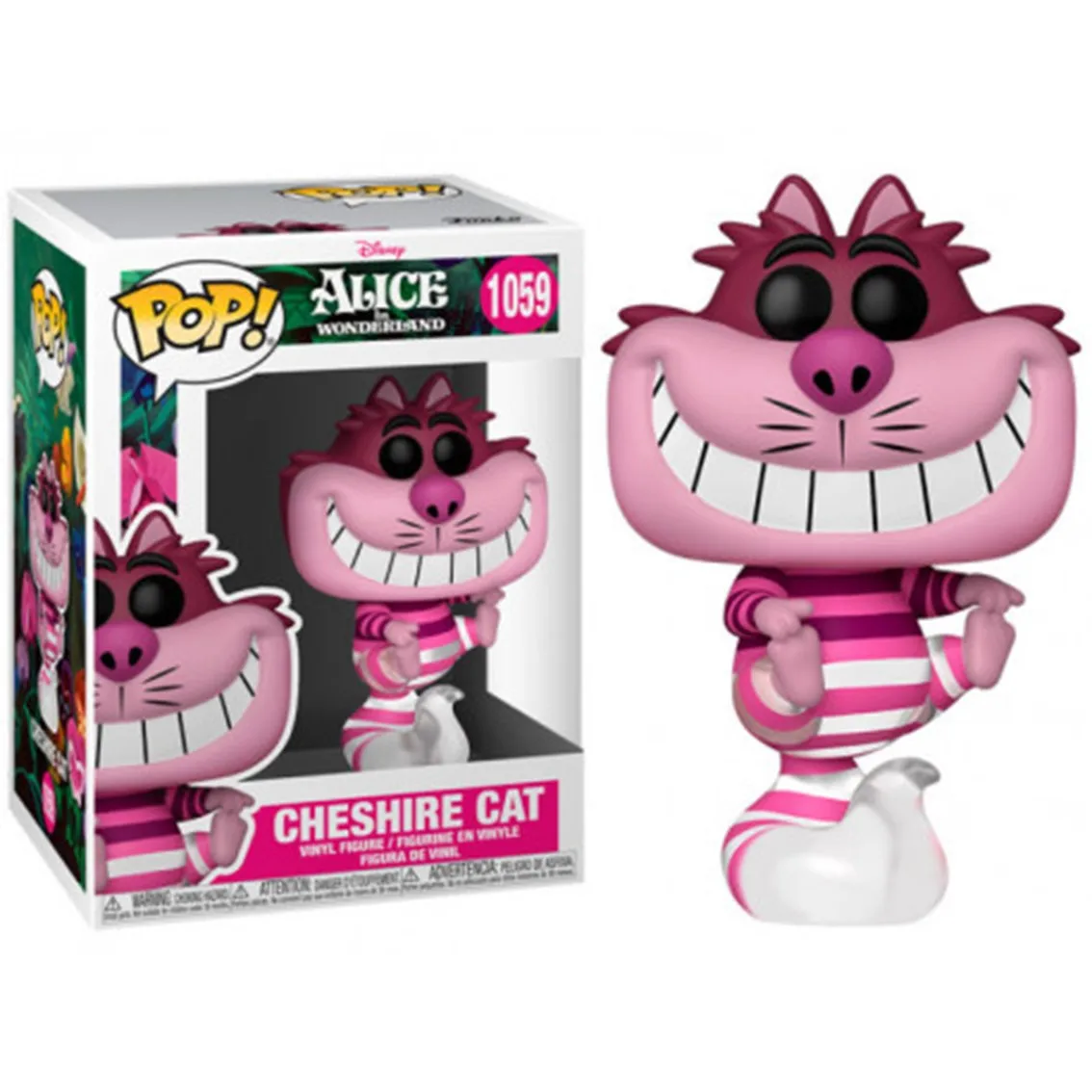 thumbnail image 1 of Funko POP! Alicia en el País de las Maravillas-Cheshire Pide un deseo Edición Especial, Conejo Blanco, Sombrerero Loco, Alicia 70, Liebre de Marzo, - funkos 100% originales, 1 of 5
