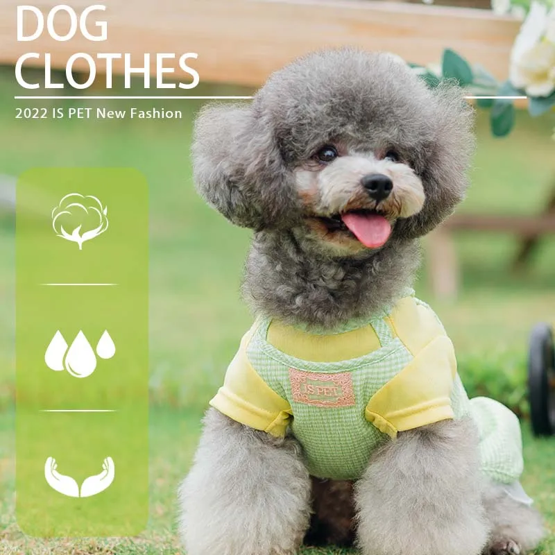 

Fake Two-Piece Dog Dress, Cute Party Puppy Skirt for Small Dog