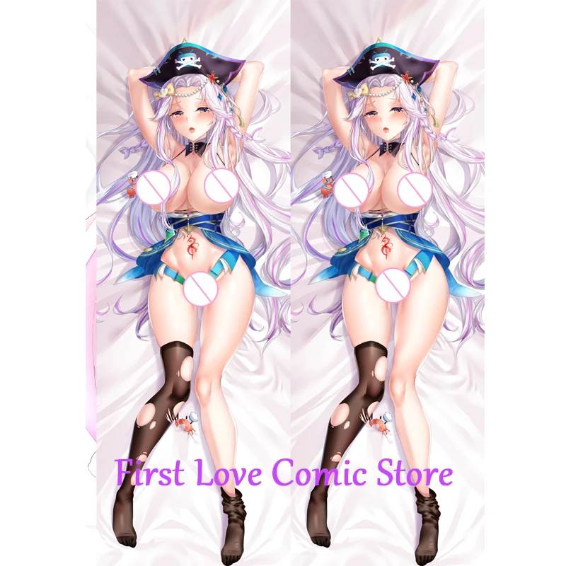 

Anime Vtuber Large Breasts Dakimakura Pillow Case Otaku Waifu Bedding Hugging Body Throw 2-sided Print Pillow Cover