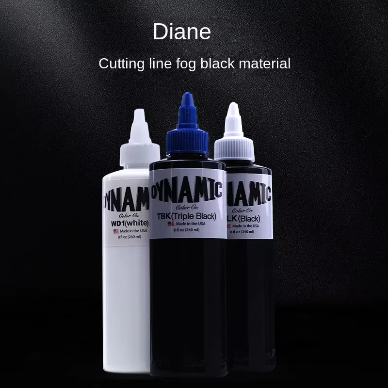Dynami Ink 240 ml Tattoo Ink Professional Tattoo Pigment with Box 3 Colors Body Art Kit Professional Cosmetic