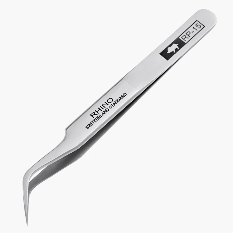 Professional Stainless Steel Tweezers Tool with Precision Straight Curved Tip for Electronics tweezer tool precision tweezers