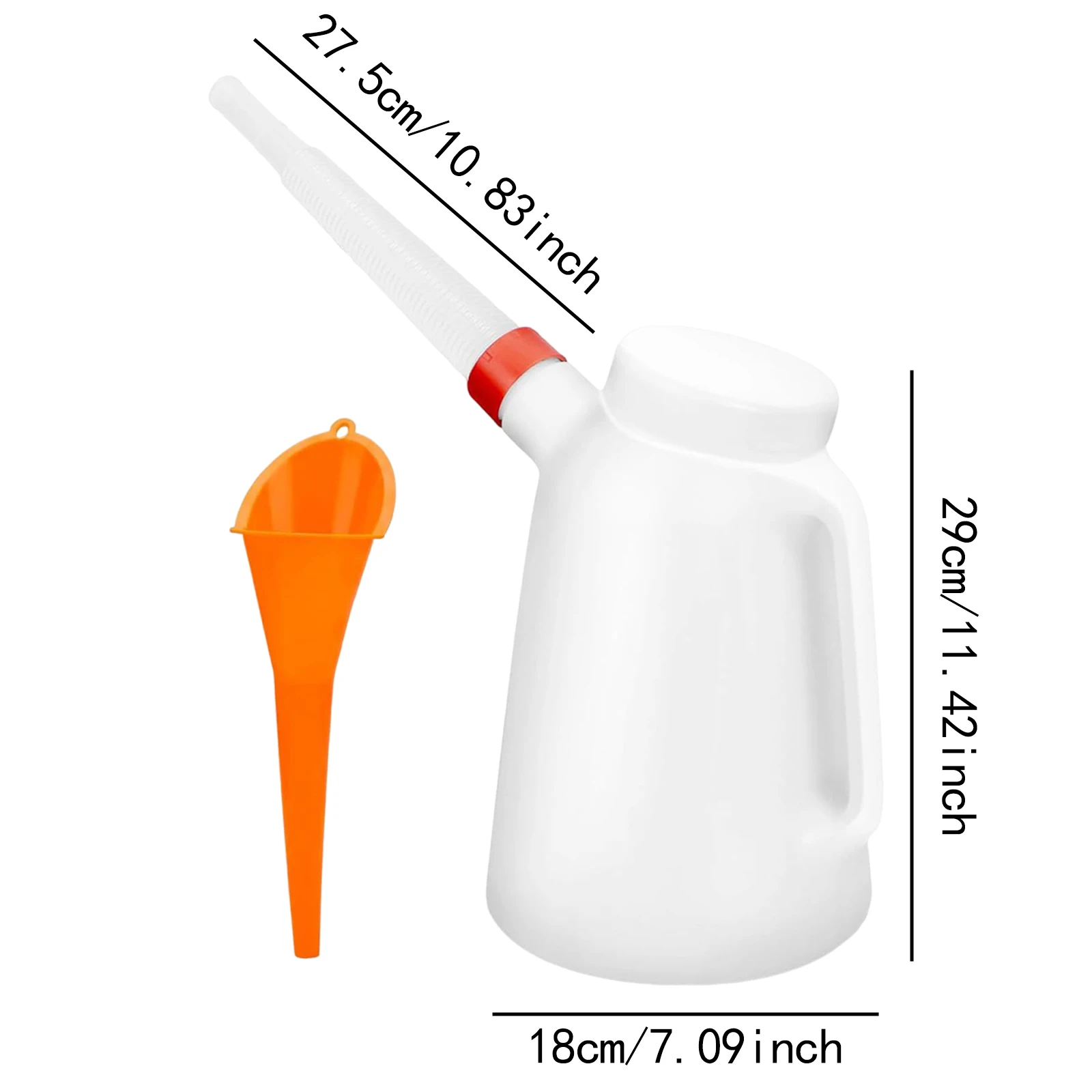 Canon M10 Jarra De Aceite Profesional Yato - Capacidad 1L, 3L, 5L - Con  Tubo Flexible Y Tapa - Para Taller O Casa Jarra Llenado Líquidos Yato