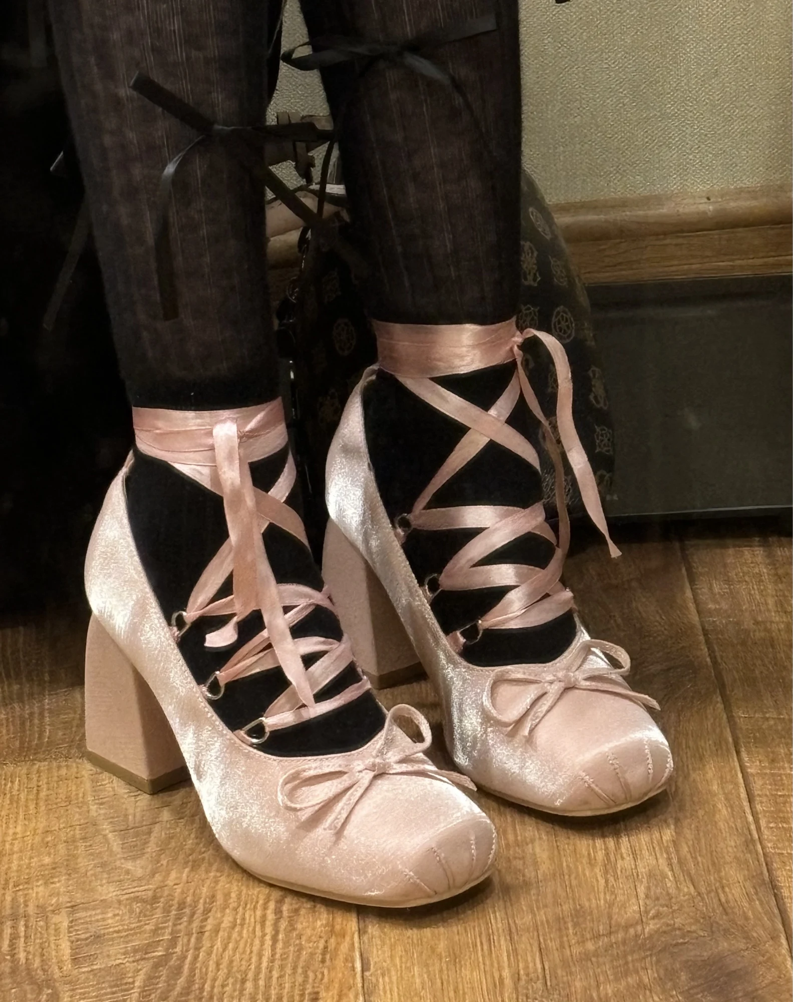 Chunky Heels Lolita Pumps, customer photo