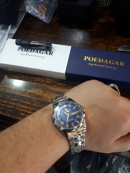 POEDAGAR Luxury Man Wristwatch photo review